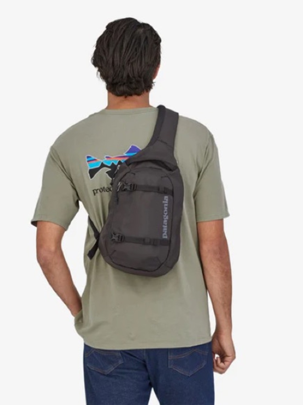 PATAGONIA Atom Black Sling Bag 8L